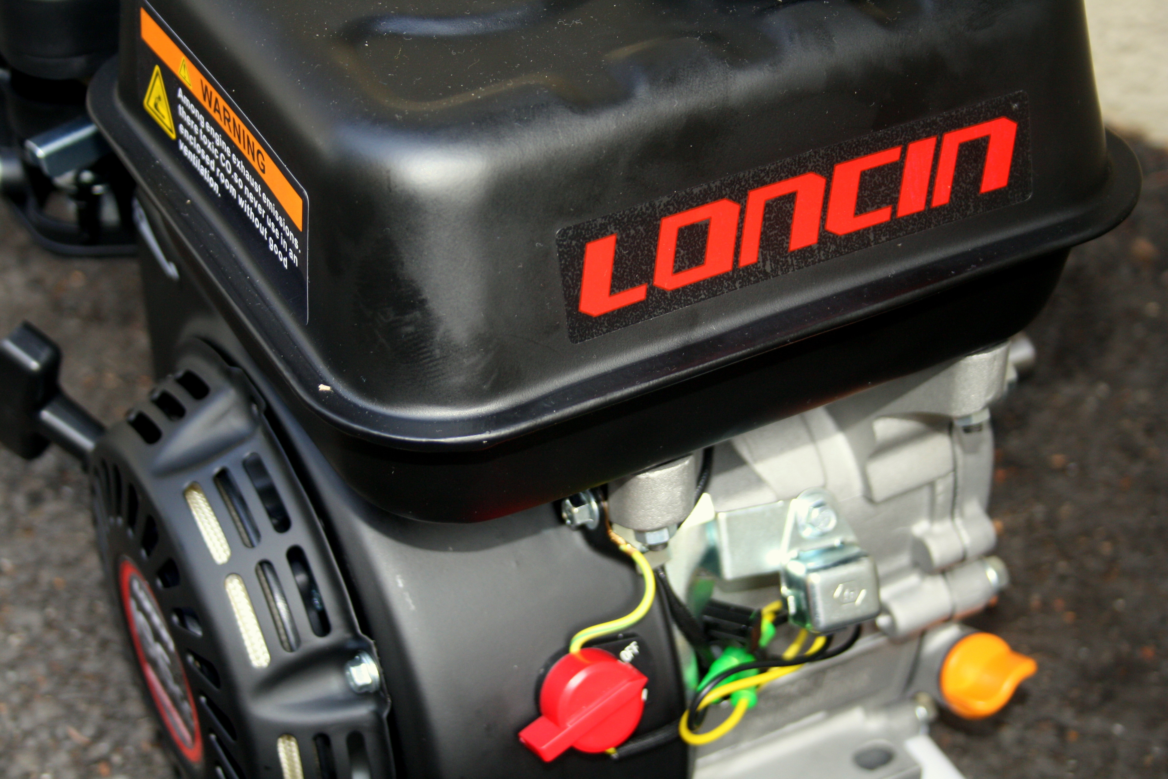 Kvalitní motory Loncin a Honda