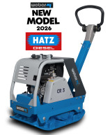 VIBRAČNÍ DESKA WEBER MT CR3 E DIESEL HYDRAULICKÁ
