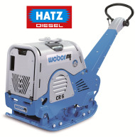 VIBRAČNÍ DESKA WEBER MT CR6 CCD DIESEL HYDRAULICKÁ