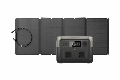 SET STANICE ECOFLOW RIVER 2 MAX + panel 160W