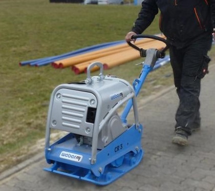 VIBRAČNÍ DESKA WEBER MT CR3 E DIESEL HYDRAULICKÁ