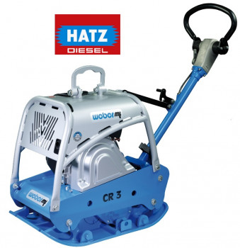 VIBRAČNÍ DESKA WEBER MT CR3 E DIESEL HYDRAULICKÁ