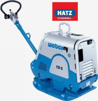 VIBRAČNÍ DESKA WEBER MT CR6 E DIESEL HYDRAULICKÁ
