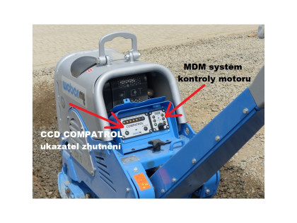 VIBRAČNÍ DESKA WEBER MT CR9 HD CCD HYDRAULICKÁ